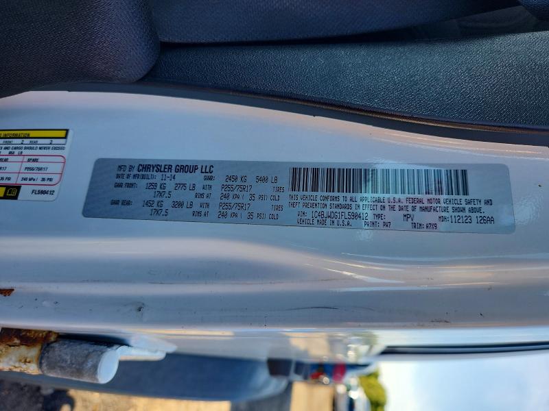 Продаж на аукціоні авто 2015 Jeep Wrangler Unlimited, vin: 1C4BJWDG1FL590412, номер лоту: 67351976