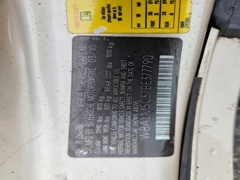 Aukcja sprzedaży 2011 Bmw Z4, vin: WBALM5C57BE377790, numer aukcji: 68367126