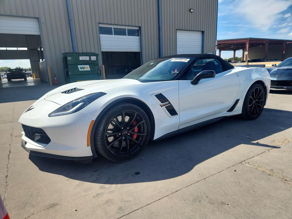 65499016 :رقم المزاد ، 1G1YW3D75K5107277 vin ، 2019 Chevrolet Corvette مزاد بيع