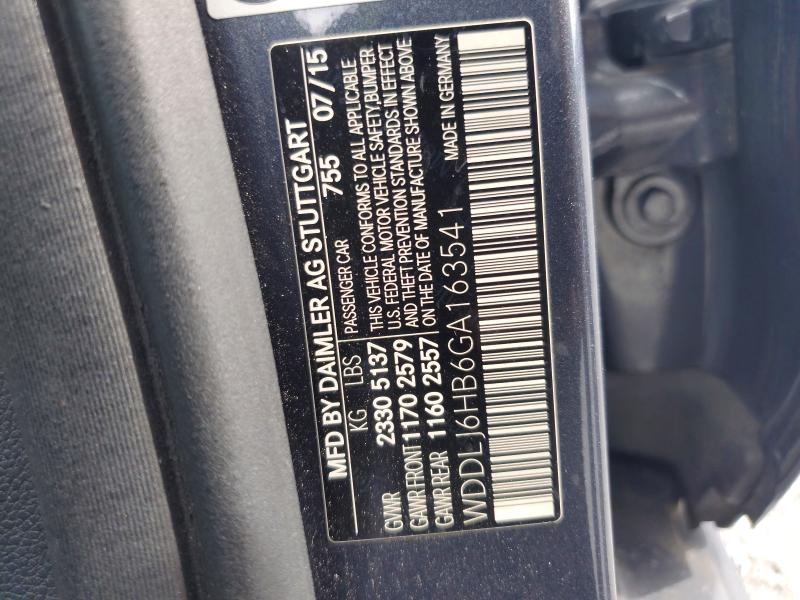 Продаж на аукціоні авто 2016 Mercedes-benz Cls, vin: WDDLJ6HB6GA163541, номер лоту: 67487146