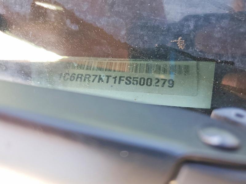Продажа на аукционе авто 2015 Ram 1500, vin: 1C6RR7KT1FS500279, номер лота: 68899116