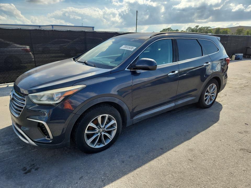 70655936 :رقم المزاد ، KM8SM4HF3HU220066 vin ، 2017 Hyundai Santa Fe مزاد بيع