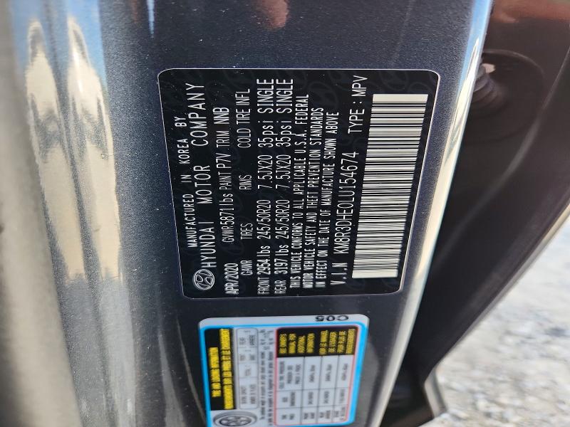 Продажа на аукционе авто 2020 Hyundai Palisade, vin: KM8R3DHE0LU154674, номер лота: 68485786