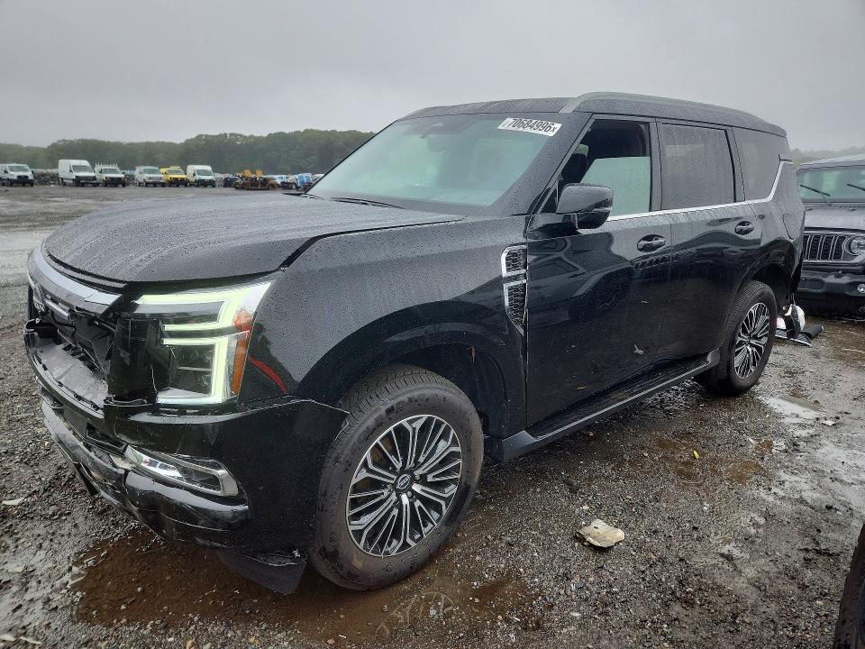 2025 Nissan Armada მანქანა იყიდება აუქციონზე, vin: JN8AY3BB7S9100046, აუქციონის ნომერი: 70684996