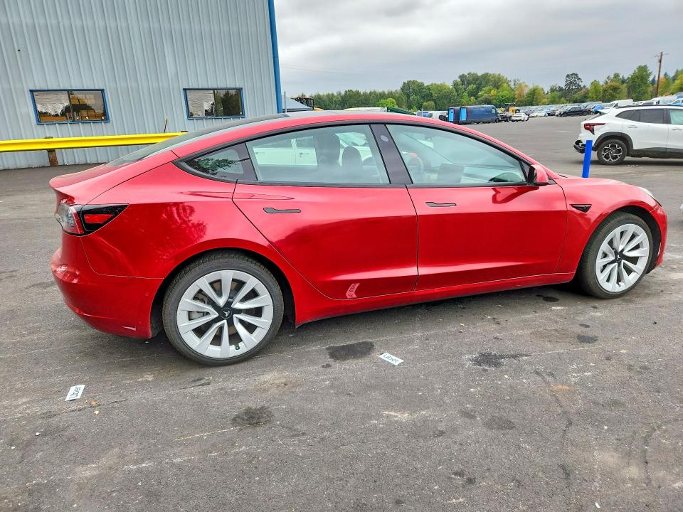Продажа на аукционе авто 2022 Tesla Model 3, vin: 5YJ3E1EA1NF303822, номер лота: 69921796