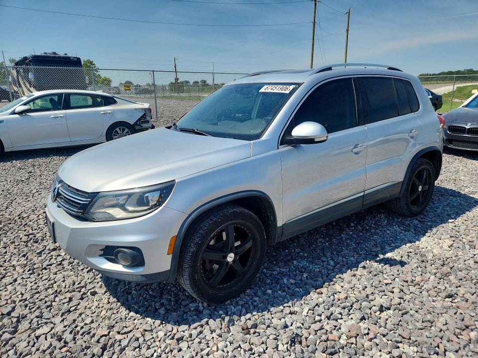 Auction sale of the 2012 Volkswagen Tiguan, vin: WVGBV7AX3CW595227, lot number: 67451906