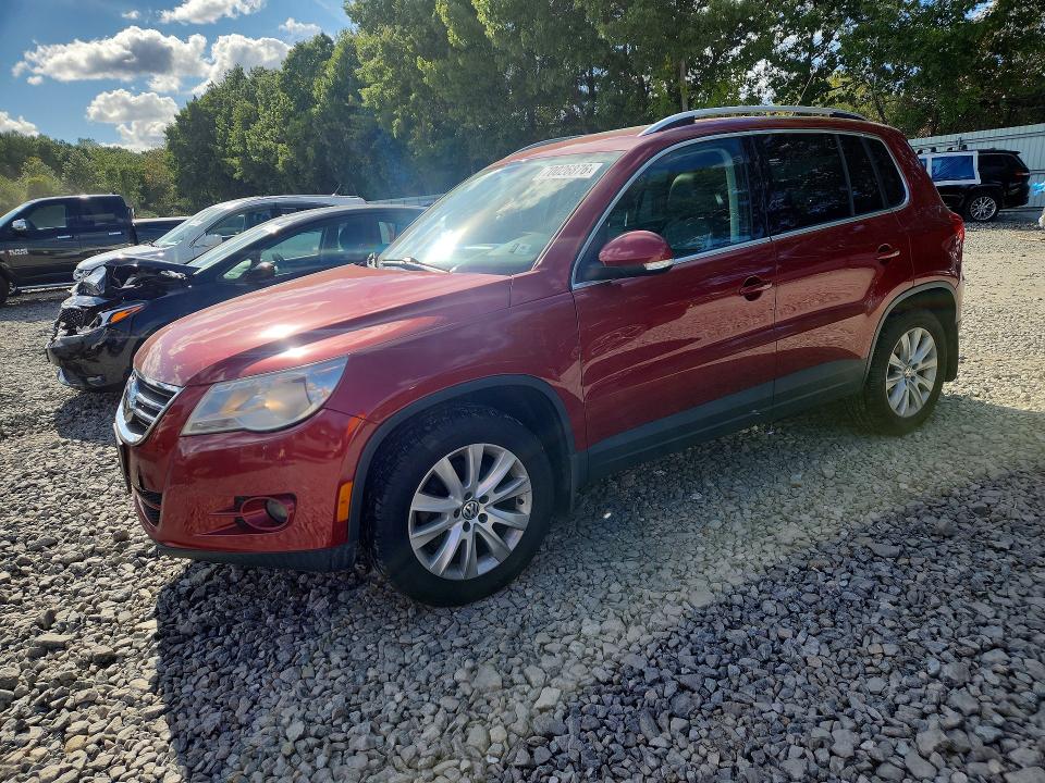 Aukcja sprzedaży 2009 Volkswagen Tiguan, vin: WVGBV75N69W520409, numer aukcji: 70026876
