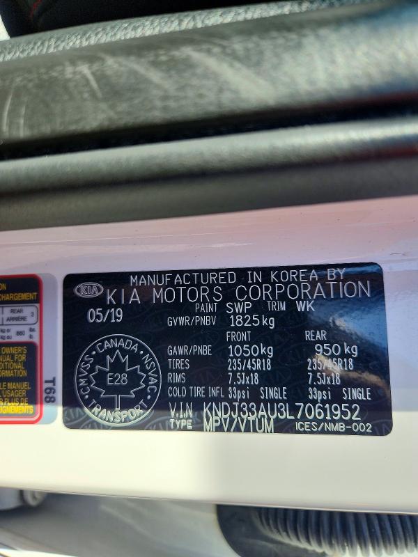 2020 Kia Soul მანქანა იყიდება აუქციონზე, vin: KNDJ33AU3L7061952, აუქციონის ნომერი: 67671816