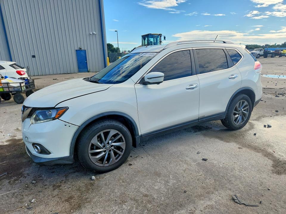 Auction sale of the 2016 Nissan Rogue, vin: KNMAT2MV5GP712051, lot number: 68511606