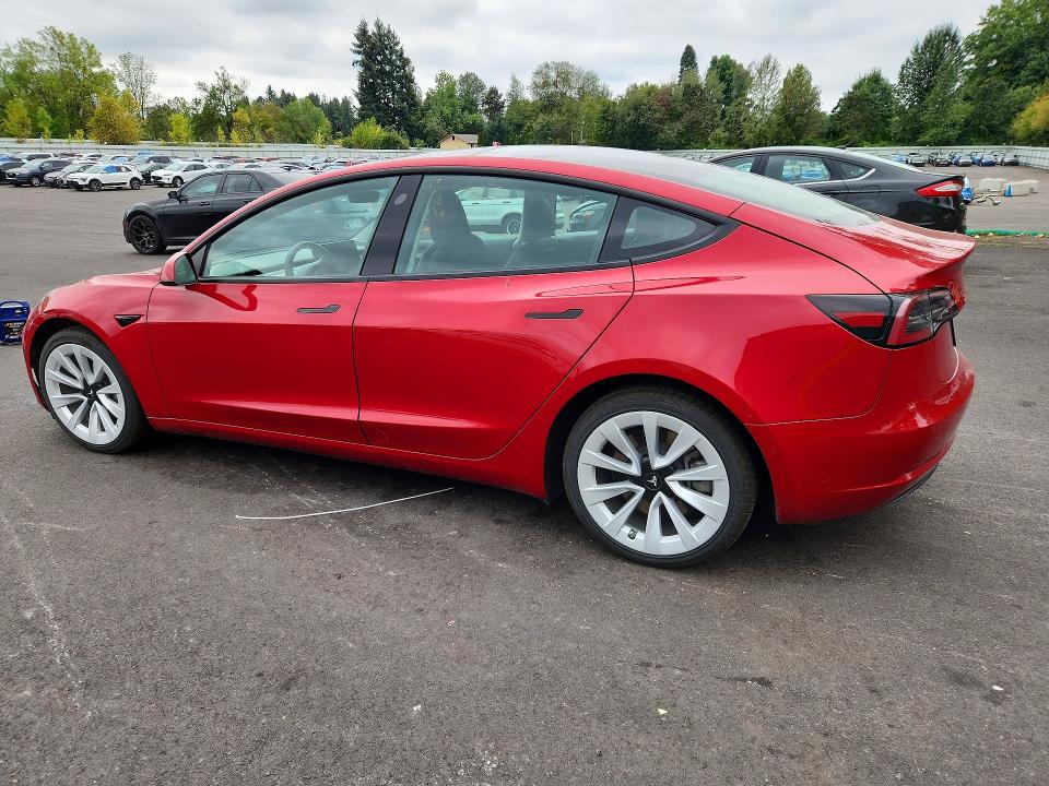 Продажа на аукционе авто 2022 Tesla Model 3, vin: 5YJ3E1EA1NF303822, номер лота: 69921796