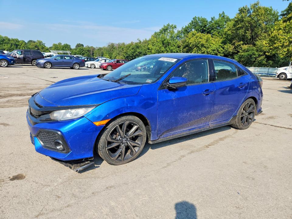 69239836 :رقم المزاد ، SHHFK7H43HU430282 vin ، 2017 Honda Civic مزاد بيع