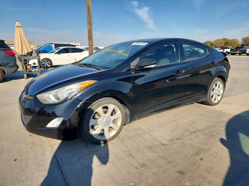 Auction sale of the 2013 Hyundai Elantra, vin: 5NPDH4AE2DH381418, lot number: 69593106