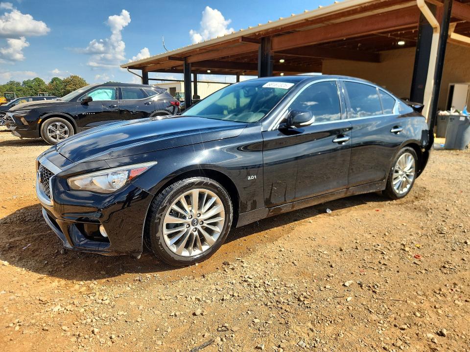 2018 Infiniti Q50 მანქანა იყიდება აუქციონზე, vin: JN1CV7AP4JM240409, აუქციონის ნომერი: 68167326