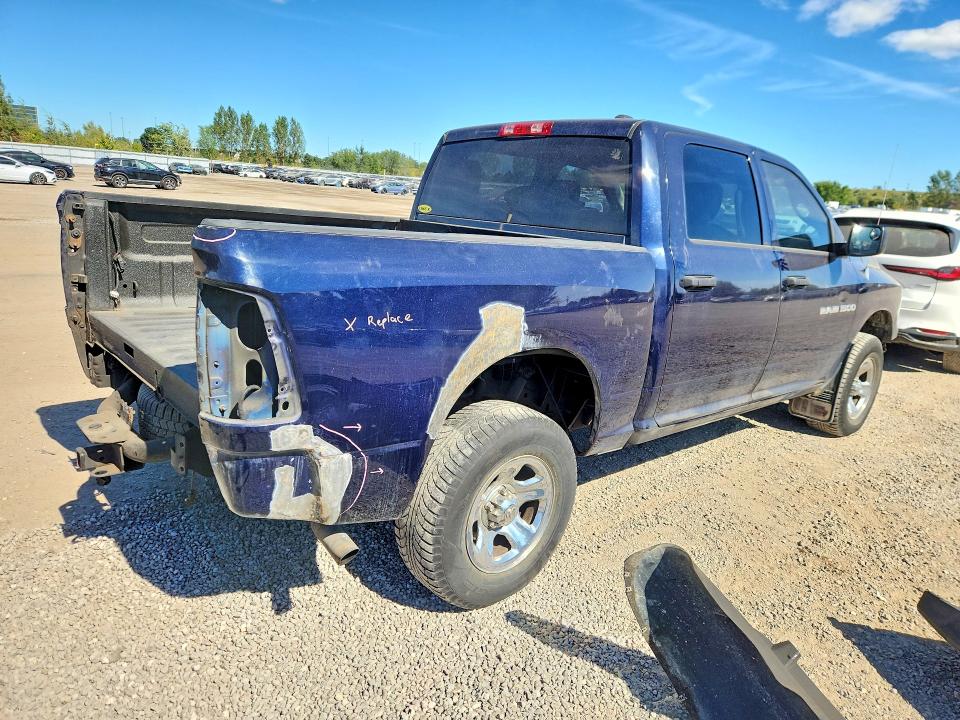 68113196 :رقم المزاد ، 1C6RD7KP4CS211376 vin ، 2012 Dodge Ram 1500 مزاد بيع