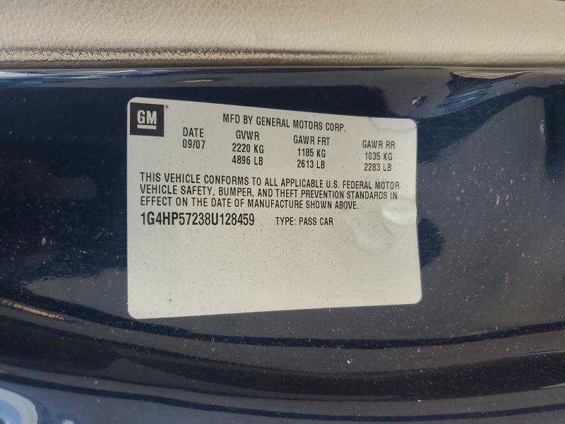 Aukcja sprzedaży 2008 Buick Lucerne, vin: 1G4HP57238U128459, numer aukcji: 68508646