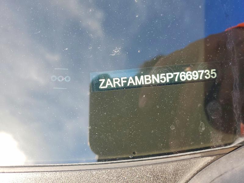 69499556 :رقم المزاد ، ZARFAMBN5P7669735 vin ، 2023 Alfa Romeo Giulia مزاد بيع
