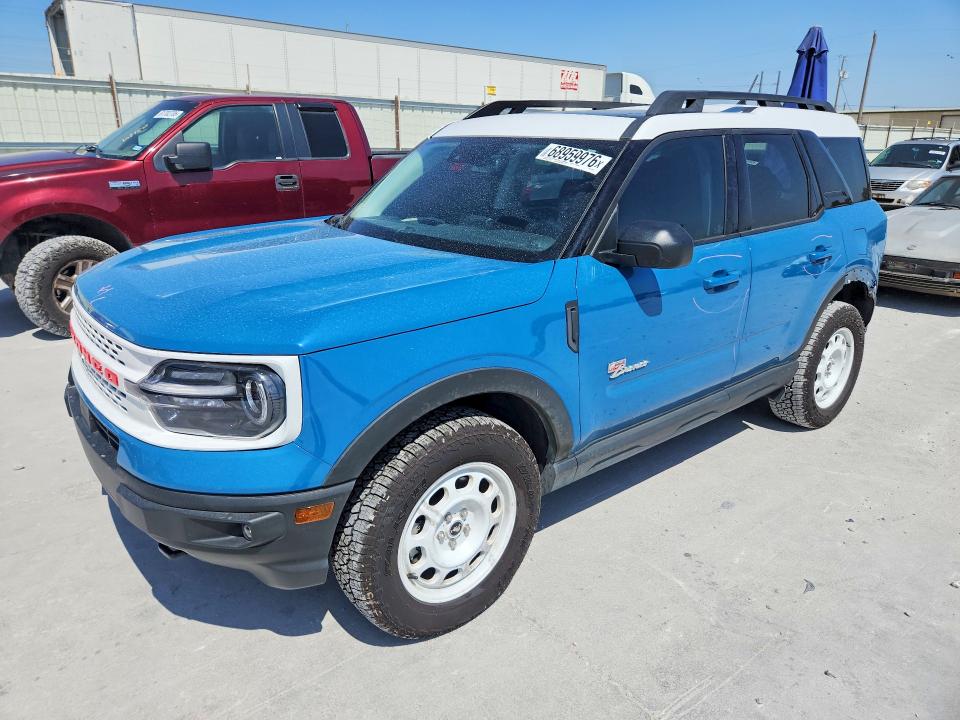 68959976 :رقم المزاد ، 3FMCR9H94PRD19403 vin ، 2023 Ford Bronco Sport مزاد بيع