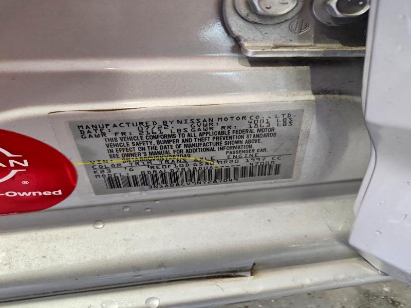 Продажа на аукционе авто 2022 Nissan Sentra, vin: 3N1AB8CV9NY287049, номер лота: 69636076