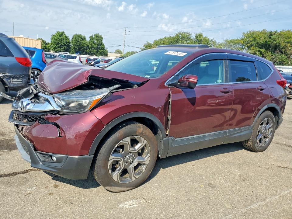 67193106 :رقم المزاد ، 5J6RW2H8XKL000966 vin ، 2019 Honda Cr-v مزاد بيع