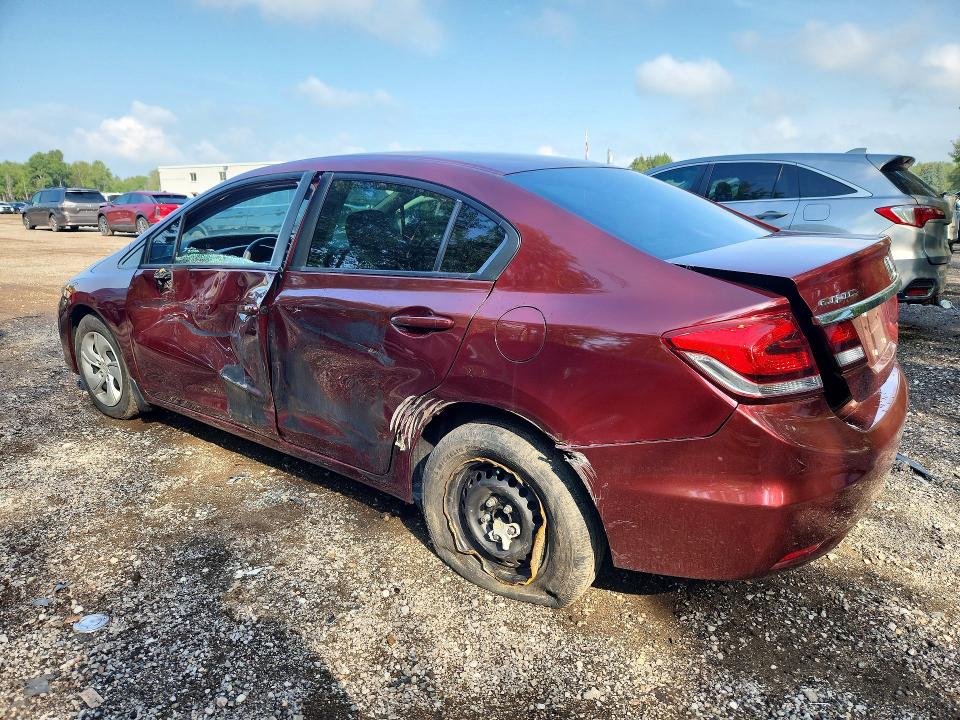 2015 Honda Civic მანქანა იყიდება აუქციონზე, vin: 2HGFB2F41FH031130, აუქციონის ნომერი: 67335806
