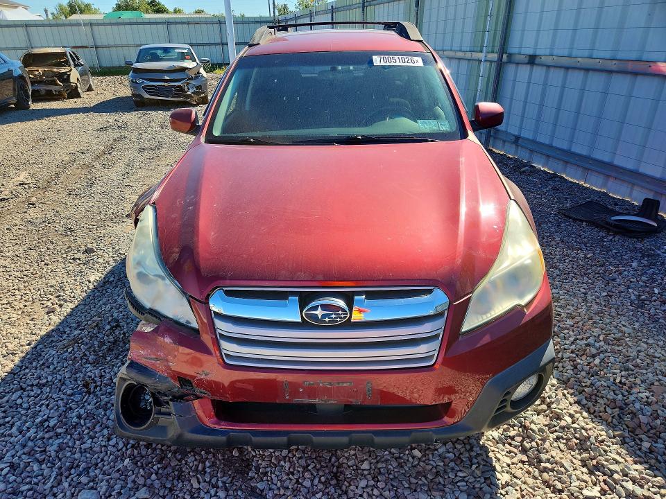 Aukcja sprzedaży 2014 Subaru Outback, vin: 4S4BRBCC4E3275646, numer aukcji: 70051026