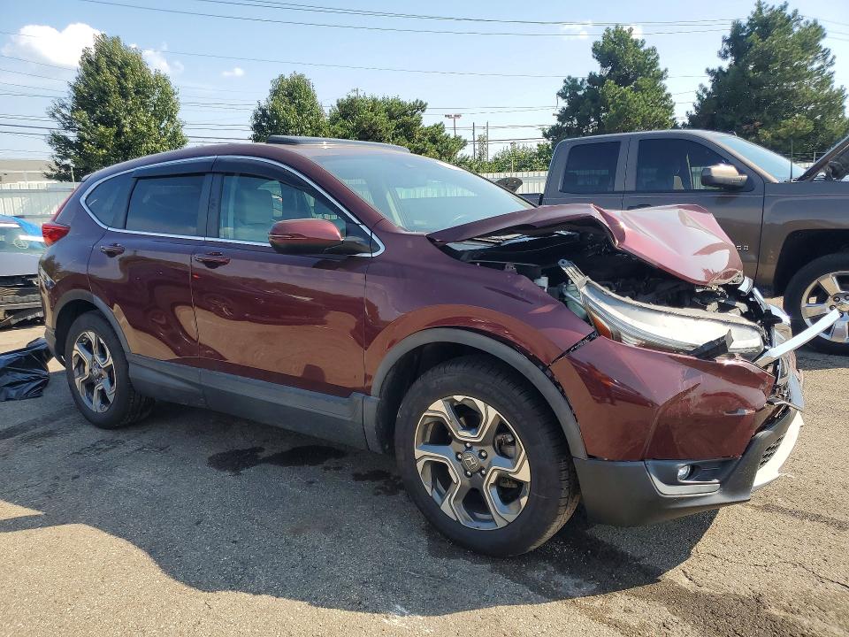 67193106 :رقم المزاد ، 5J6RW2H8XKL000966 vin ، 2019 Honda Cr-v مزاد بيع