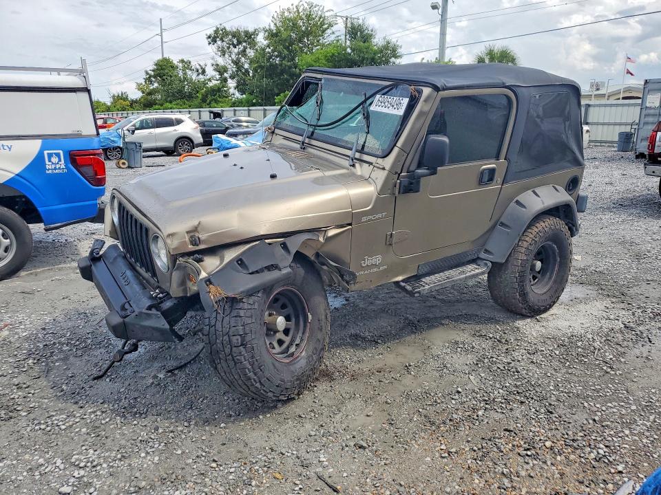 Продажа на аукционе авто 2003 Jeep Wrangler / Tj, vin: 1J4FA49S33P314413, номер лота: 69959496