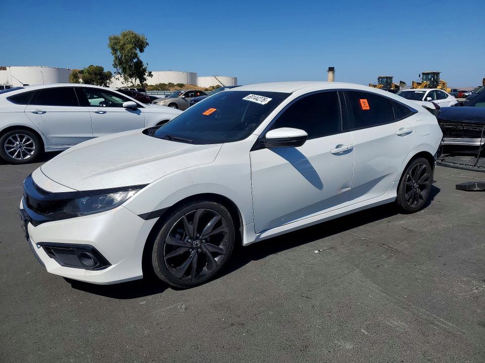 Auction sale of the 2020 Honda Civic, vin: 19XFC2F81LE202299, lot number: 69144276