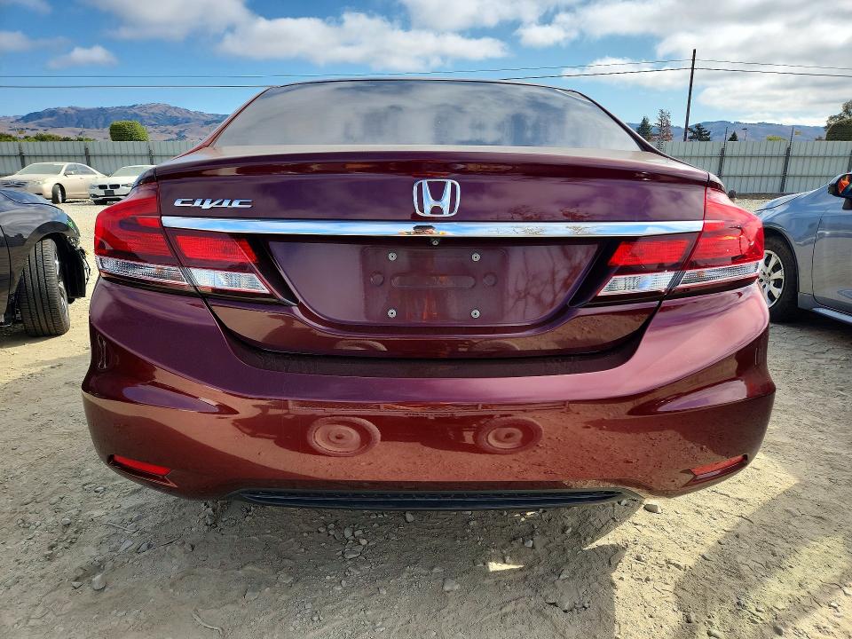 69979356 :رقم المزاد ، 2HGFB2F58FH527308 vin ، 2015 Honda Civic مزاد بيع
