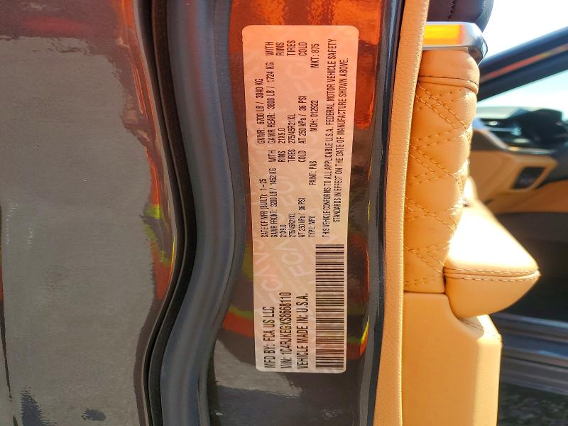 67162166 :رقم المزاد ، 1C4RJKEGXS8668110 vin ، 2025 Jeep Grand Cherokee مزاد بيع