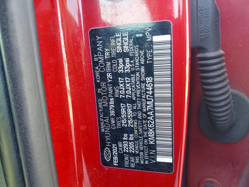 Продажа на аукционе авто 2021 Hyundai Kona, vin: KM8K62AA7MU744618, номер лота: 68897926