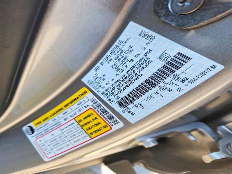 2023 Ford Bronco Sport მანქანა იყიდება აუქციონზე, vin: 3FMCR9D90PRD04838, აუქციონის ნომერი: 67646296
