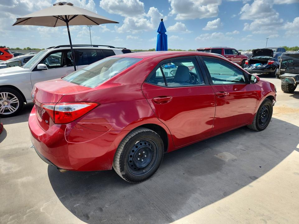 69172196 :رقم المزاد ، 5YFBURHE8EP032547 vin ، 2014 Toyota Corolla مزاد بيع