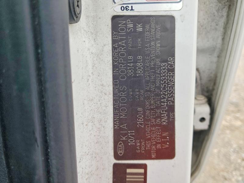 Aukcja sprzedaży 2012 Kia Forte, vin: KNAFU4A22C5533333, numer aukcji: 67042806