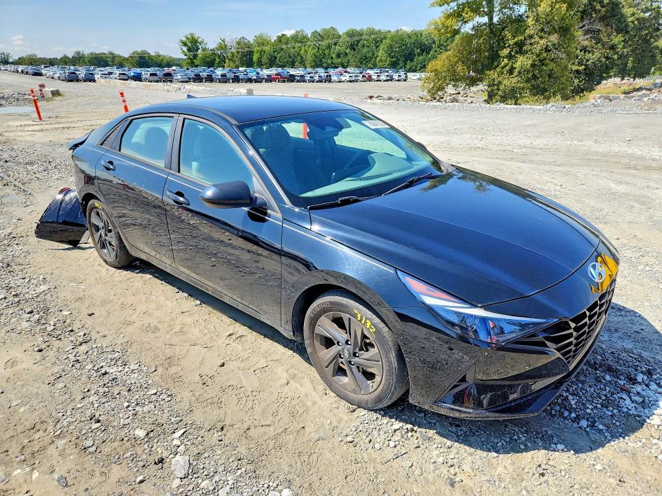 2022 Hyundai Elantra მანქანა იყიდება აუქციონზე, vin: KMHLM4AG4NU355611, აუქციონის ნომერი: 70041226