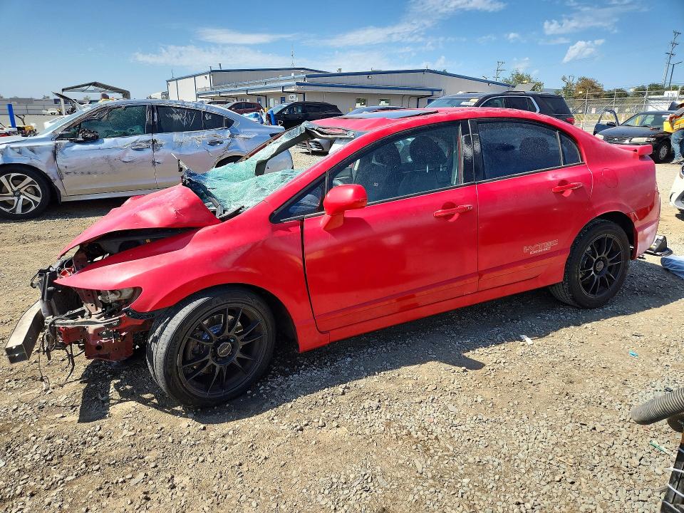 2007 Honda Civic მანქანა იყიდება აუქციონზე, vin: 2HGFA55527H702577, აუქციონის ნომერი: 70565596