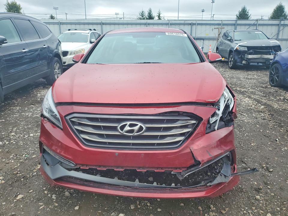 2017 Hyundai Sonata მანქანა იყიდება აუქციონზე, vin: 5NPE34AF4HH540103, აუქციონის ნომერი: 69816576