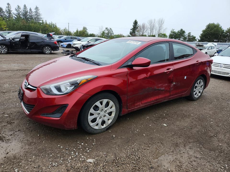 Продаж на аукціоні авто 2016 Hyundai Elantra, vin: 5NPDH4AE8GH675796, номер лоту: 66727216