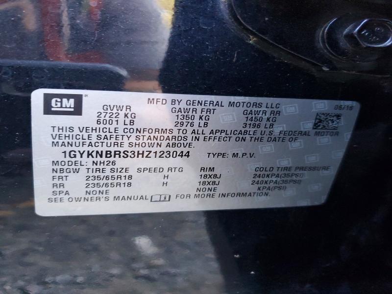Продажа на аукционе авто 2017 Cadillac Xt5, vin: 1GYKNBRS3HZ123044, номер лота: 69215646