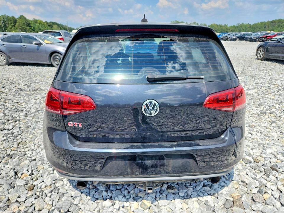2017 Volkswagen Gti მანქანა იყიდება აუქციონზე, vin: 3VW447AU9HM075060, აუქციონის ნომერი: 67689586