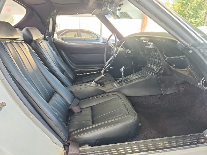 1969 Chevrolet Corvette მანქანა იყიდება აუქციონზე, vin: 194679S702710, აუქციონის ნომერი: 67313946
