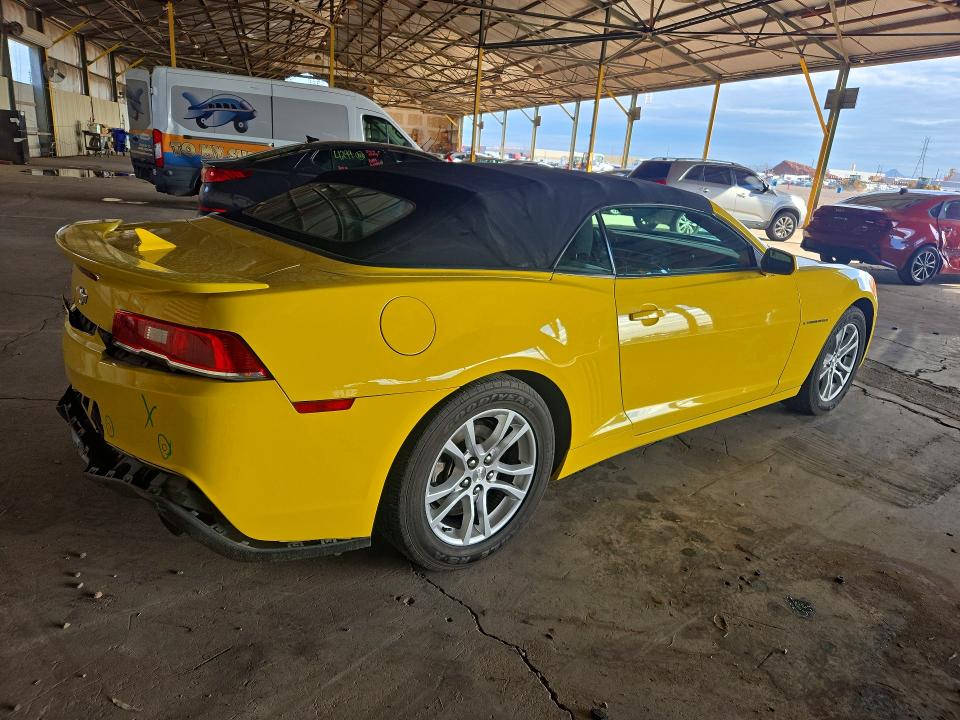 2014 Chevrolet Camaro მანქანა იყიდება აუქციონზე, vin: 2G1FB3D34E9307249, აუქციონის ნომერი: 70268896