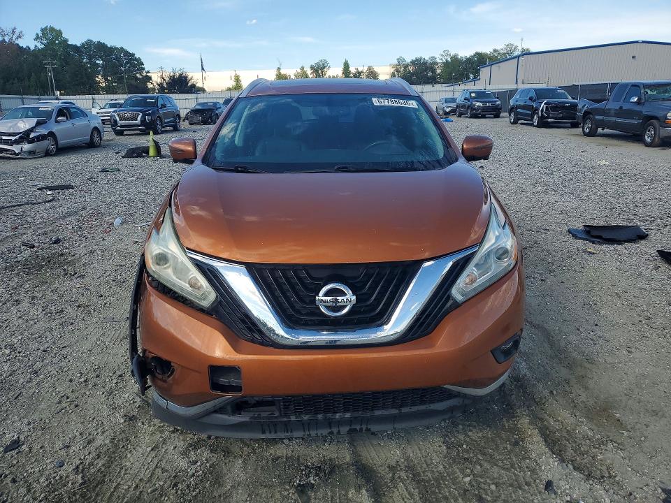 2017 Nissan Murano მანქანა იყიდება აუქციონზე, vin: 5N1AZ2MG4HN106152, აუქციონის ნომერი: 67788636