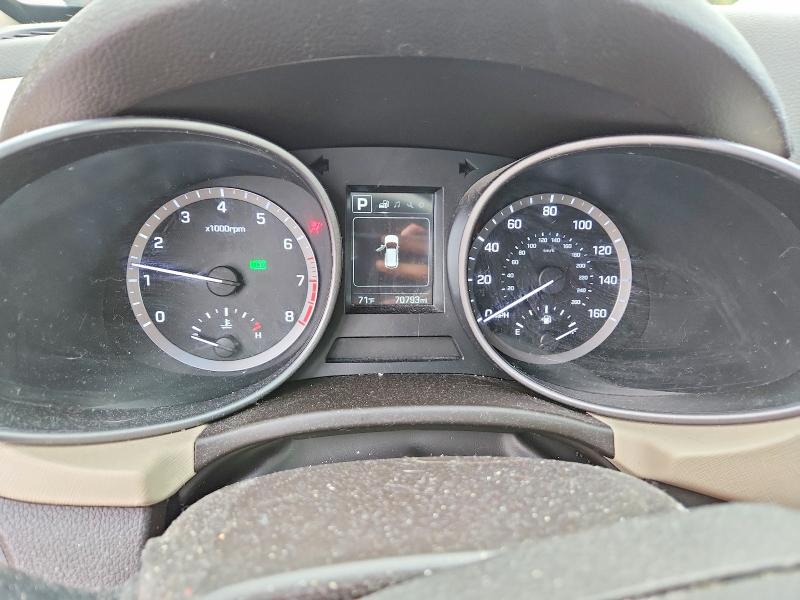 71224576 :رقم المزاد ، 5XYZUDLB2JG505372 vin ، 2018 Hyundai Santa Fe Sport مزاد بيع