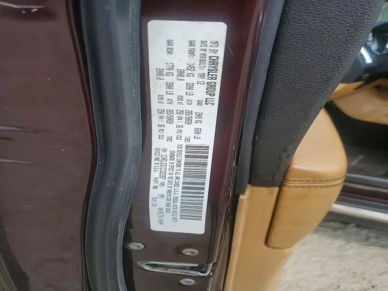 Aukcja sprzedaży 2012 Dodge Durango, vin: 1C4RDJEG1CC322267, numer aukcji: 68236246