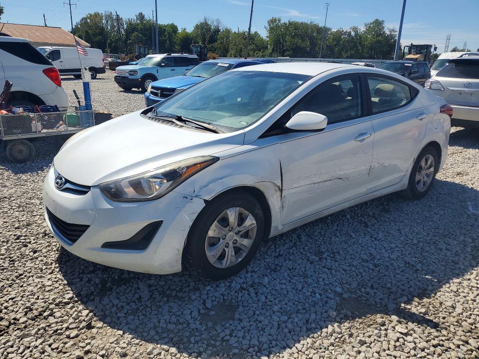 70766116 :رقم المزاد ، 5NPDH4AE9GH745578 vin ، 2016 Hyundai Elantra مزاد بيع