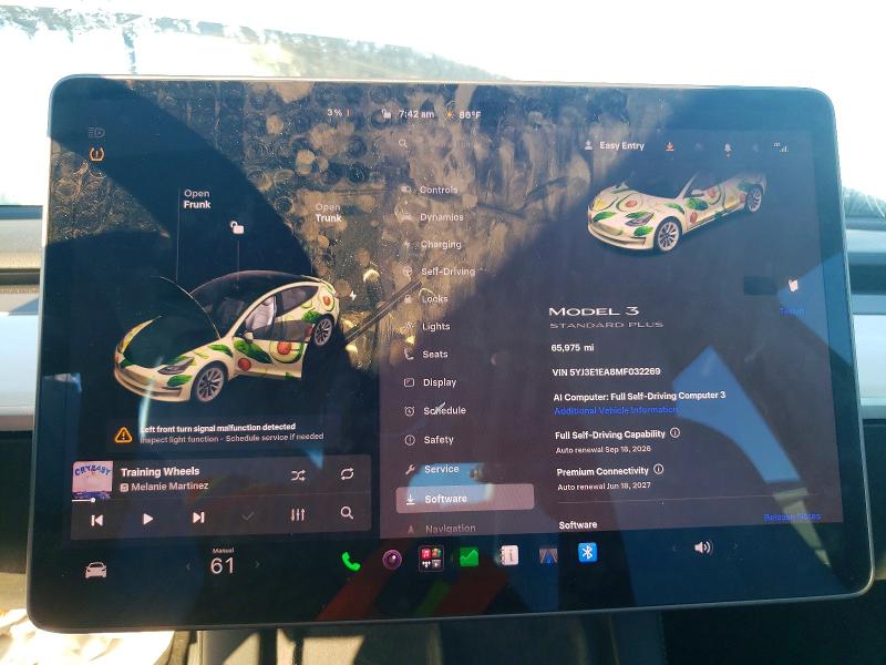 Aukcja sprzedaży 2021 Tesla Model 3, vin: 5YJ3E1EA8MF032269, numer aukcji: 67393886