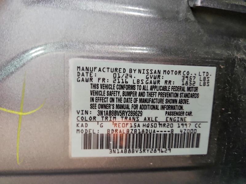 Продаж на аукціоні авто 2024 Nissan Sentra, vin: 3N1AB8BV5RY289629, номер лоту: 68871666