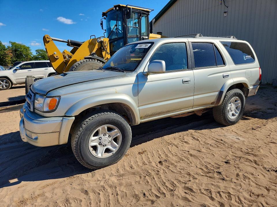 70807796 :رقم المزاد ، JT3GN86RXY0162805 vin ، 2000 Toyota 4runner مزاد بيع