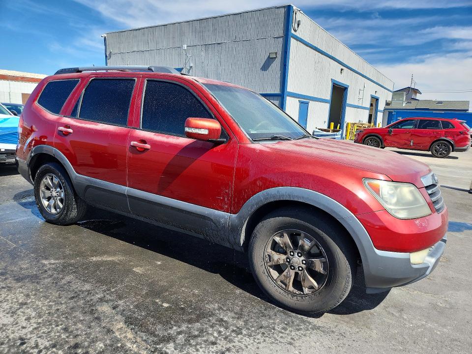 70562446 :رقم المزاد ، KNDJJ741485008601 vin ، 2009 Kia Borrego مزاد بيع